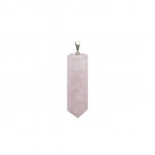 Cuarzo Rosa Colgante Punta Facetada 3.5cm